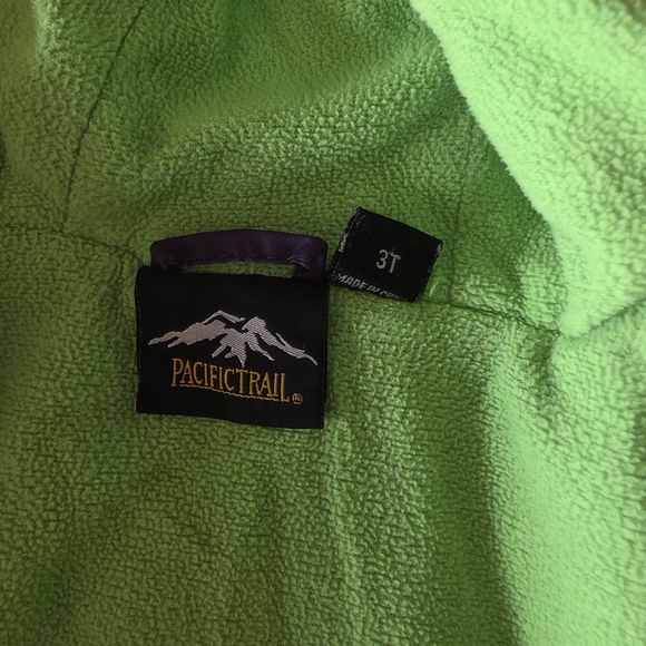 Pacific‎ Trail Kids Purple Jacket with Green Lining - Picture 4 of 6